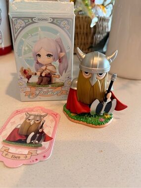 POP MART x Frieren: beyond journeys end series collectible anime figurine- Eisen